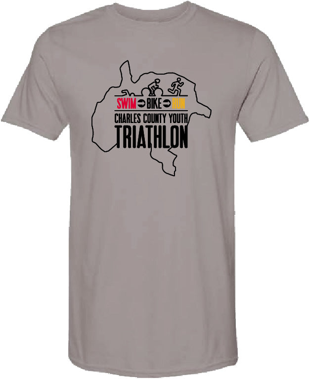 Charles County Recreation Triathlon 2023 Tees