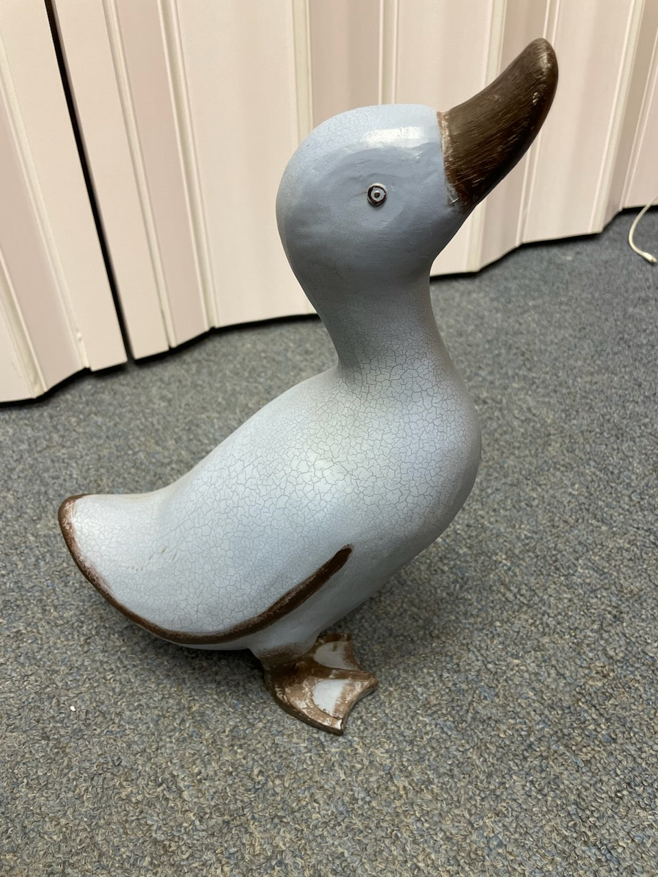 Vintage Hand Crafted Wooden 3 Piece Duck Set (21-19)