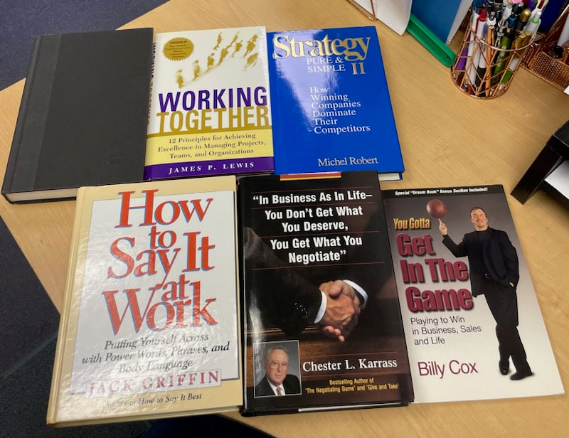 6 (Six) Book Bundle - See description for details - (21-13)