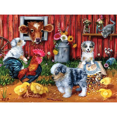 3 (Three) Jigsaw Puzzles - 300 pieces - 18" x 24" - See Description (21-21)