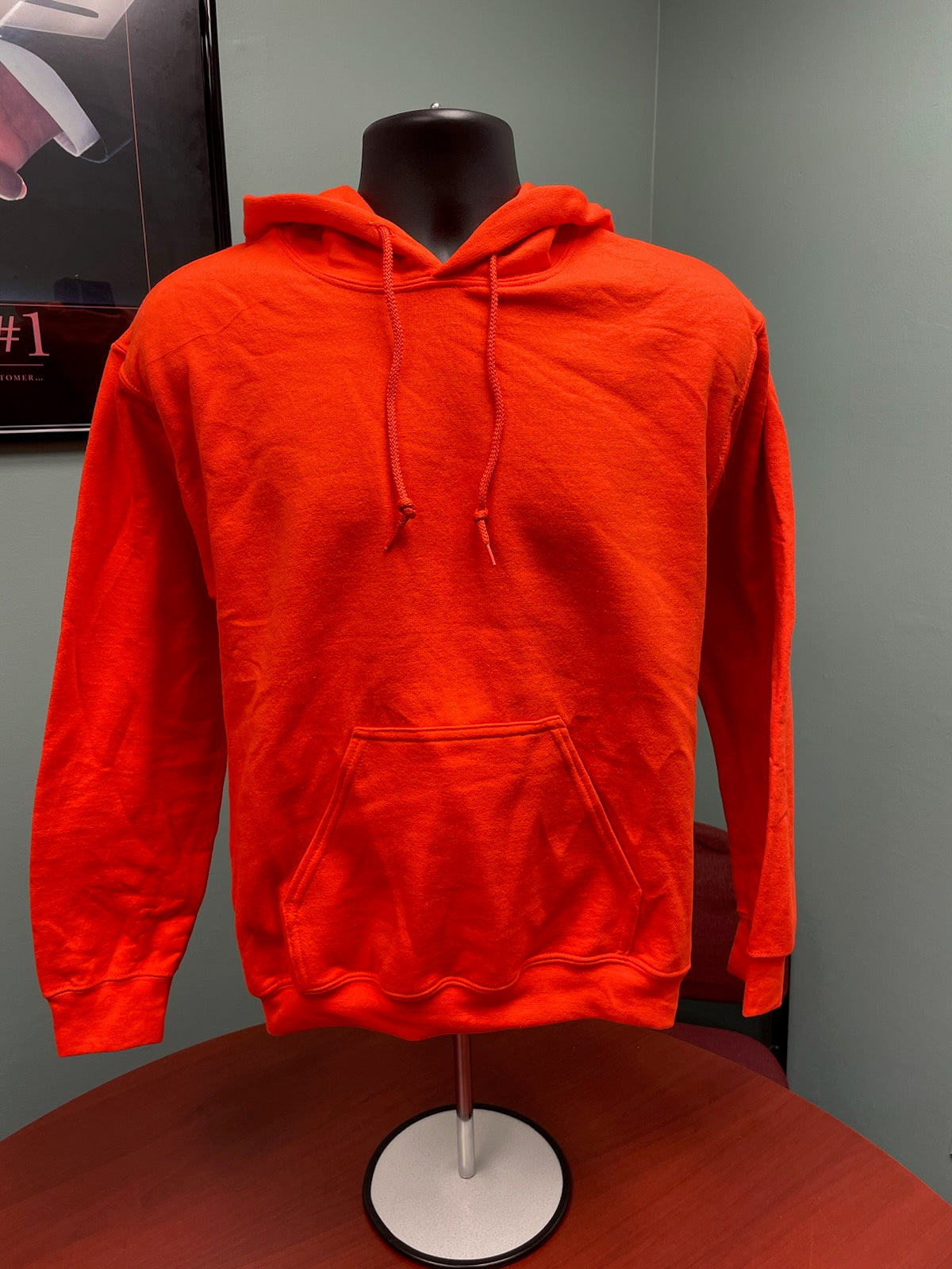 Gildan Heavy Blend Orange Adult Unisex S Pullover Hoodie Qty: 3